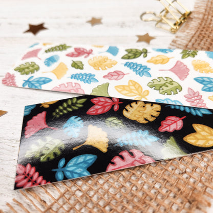 Colorful Leaves Bookmark