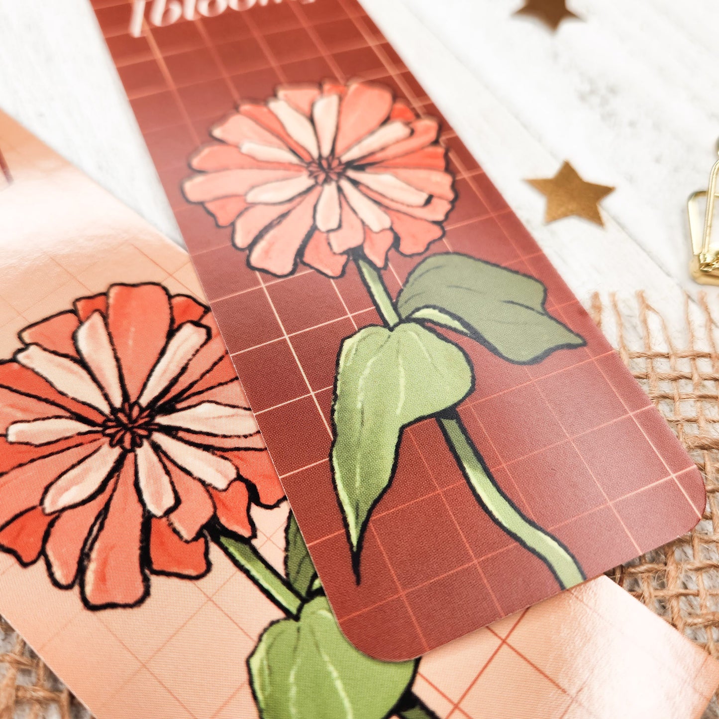 Bloom Flower Bookmark