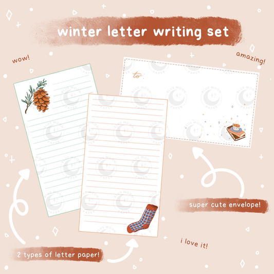 Winter Letter Writing Printable