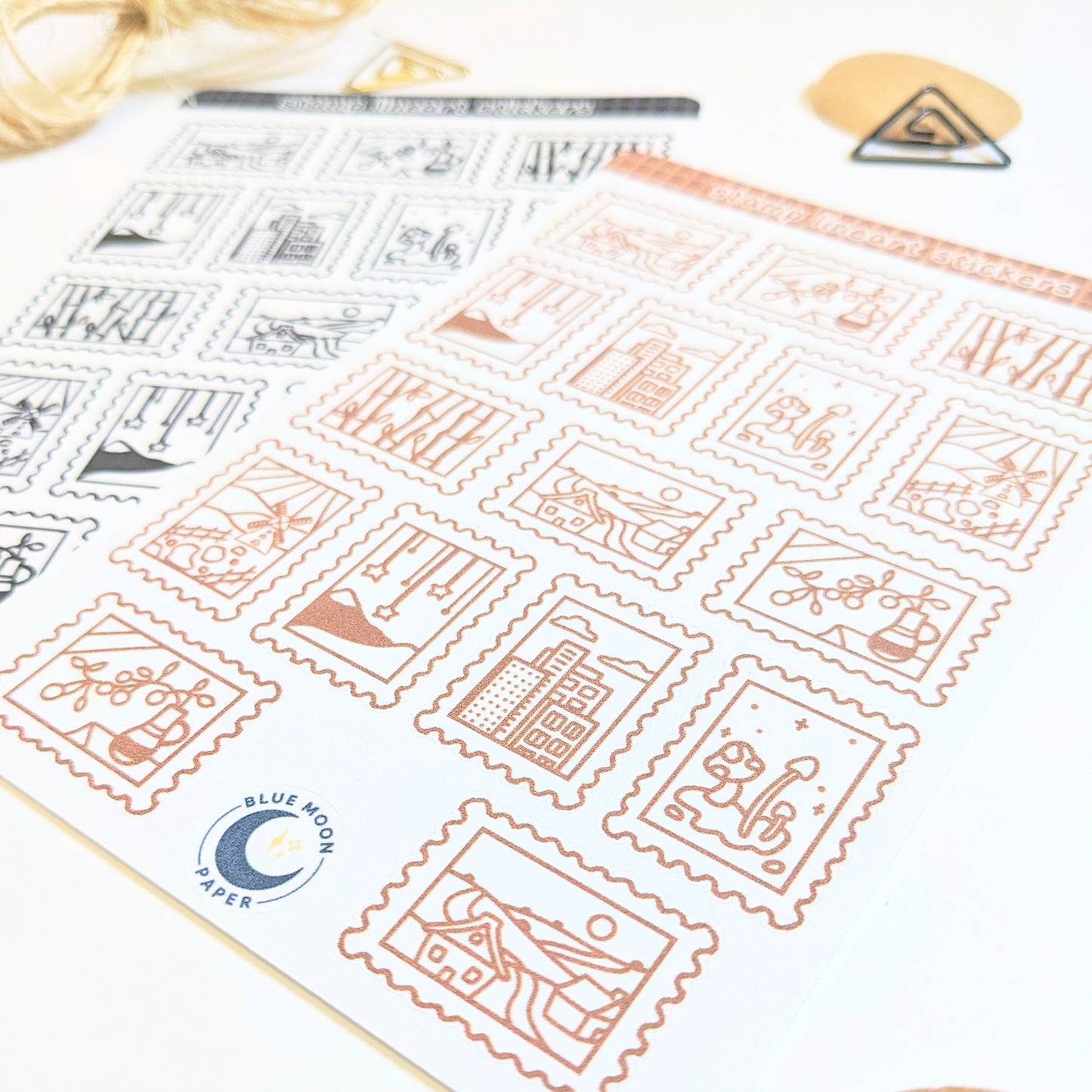 Stamp Sticker Sheet